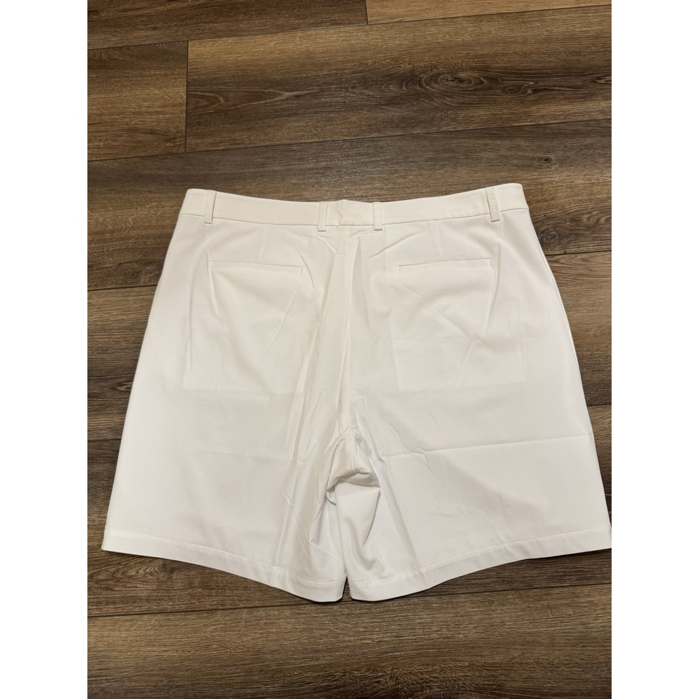 G/Fore Men's Golf Shorts Snow White Maverick Hybrid Stretch 40 X 8 NEW $145 - Picture 2 of 7